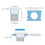 M5 Half Hex Body Rivet Nuts, 60pcs 304 Stainless Steel Flat Head Threaded Insert Nuts 2