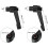 M6 & M8 Handle Adjustable Clamping Lever Thread Push Button Ratchet Female Threaded Stud 16 Pcs 2