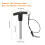 T Handle Lock Pins, 10mm x 70mm Usage Length Stainless Steel Push-Button Quick Release Pin 2