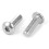 M3 x 10mm Stainless Steel Button Head Socket Cap Screw 50 Pcs 2