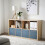 IKEA KALLAX 8 Cube Unit 4 DRÖNA Boxes 77×39×147 cm 1