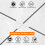 200Pcs Wall Floor Tile Plastic T Shape Spacers Tiling Tools 1.5mm 1/16" Tile Spacers for Ceramic Tile Installation, White 4