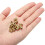 M4 Threaded Inserts, 50 Pcs Metric Knurled Nuts Brass Heat-Set Inserts for Plastic, 3D Printing Components 5
