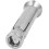 M8 x 50mm 304 Stainless Steel Hex Socket Countersunk Head Sleeve Anchor 2PCS 4