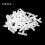 100Pcs Wall Floor Tile Plastic T Shape Spacers Tiling Tools 4mm 5/32" Tile Spacers for Ceramic Tile Installation, White 3