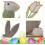Décorations de Noël en Bois Gnome Lot de 2 Naturelles 3