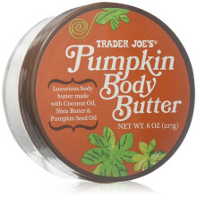 Beurre Corporel à la Citrouille Trader Joe's - Beurre Corporel Luxueux avec Huile de Coco, Beurre de Karité & Huile de Graines de Citrouille - 227g.