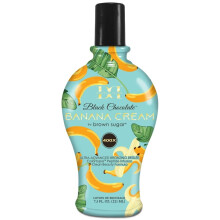 Loción Bronceadora 400X Chocolate Negro y Banana - Fórmula para Interior y Exterior, 7.5 oz