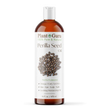 Aceite de Semilla de Perilla Plant Guru 16 fl. oz. Prensado en Frío 100% Puro y Natural - Ideal para Hidratación