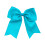 Jumbo Bow Clip with Tails (Blue) 1
