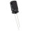 100 τεμάχια 1000UF25V105C Ακτινικοί Ηλεκτρολυτικοί Πυκνωτές Μαύροι 10X17mm 4