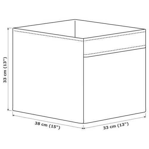IKEA KALLAX 8 Cube Unit 4 DRÖNA Boxes 77×39×147 cm 2
