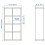 IKEA KALLAX 8 Cube Unit 4 DRÖNA Boxes 77×39×147 cm 4