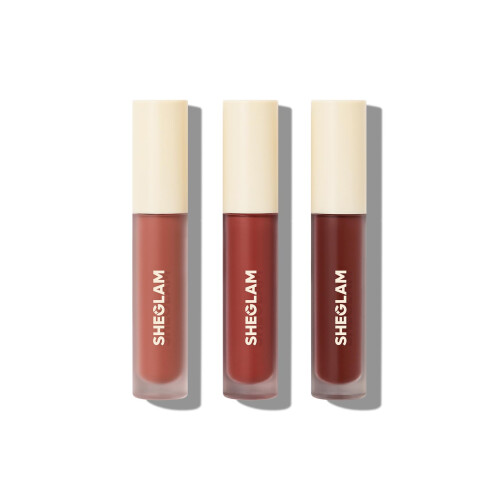 Matte Allure Mini Liquid Lipstick Set Private Tour Sheglam 3 Pc