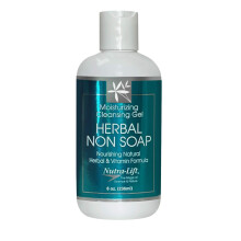 Nutra-Lift Herbal Nonsoap NOUVELLE FORMULE Nettoyant Renouvellement de Peau 8 OZ.