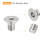 #10-32x5/16 Flat Countersunk Head Socket Cap Screws, 50Pcs 304 Stainless Steel Hex Socket Flat Head Screws, Full Thread, Countersunk Bolts 4