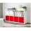 IKEA KALLAX 8 Cube Unit 4 DRÖNA Boxes 77×39×147 cm 1