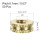 50Pcs Knurled Insert Nuts, M4x3(L) x8mm(OD) Brass Female Threaded Inserts Heat Set Insert for 3D Printing Components and Plastic Shell 2