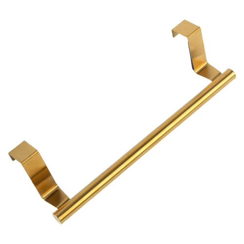 Goldener Handtuchhalter für Tür, Badezimmer, Schrank oder Küche 1