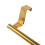 Goldener Handtuchhalter für Tür, Badezimmer, Schrank oder Küche 3
