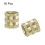 Knurled Insert Nuts, 16Pcs M8 x 10mm(L) x 10mm(OD) Thread Printing Brass Nuts Female Threaded Inserts Brass Heat Set Insert Embedment Nuts 3