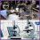 2Pcs Star Knobs, M8x80mm Plastic Hex Shaped Clamping Handle Screw Knobs, Hand Tightening Star Screw Knob for Machinery Umbrella Base Replacement 6