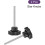 2Pcs Star Knobs, M8x80mm Plastic Hex Shaped Clamping Handle Screw Knobs, Hand Tightening Star Screw Knob for Machinery Umbrella Base Replacement 3