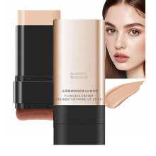 B2 2 In 1 Korean Luxus Anti-Falten Foundation Stick, Langanhaltender Make-Up Stick mit Pinsel