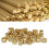 30pcs M4 Threaded Inserts Brass Heat Set Insert M4x10mm, OD 6mm Knurled Insert Nuts, 3D Printing Brass Nuts Female Threaded Inserts Nuts 6
