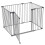 Safetots (72cm x105cm, Grey) Safetots Premium Multi Panel Play Den 6
