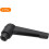 2Pcs M6 Adjustable Knobs Handle Female Thread Push Button Ratchet Quick Release Locking Rotating Bolt for Lathe Machinery, Black 3