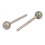 3mm Shank 10mm Dia Diamond Head Ball Shaped Grinding Mounted Point Bits 10pcs 2