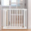 Safetots (White, 97cm - 105cm) Safetots Wooden Elegance Gate 9