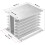 Aluminum Heat Sink SSR Dissipation for Three Phase Solid State Relay 10A-100A 2