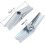 M8 Dia Female Thread Spring Loaded Hollow Wall Anchor Toggle Wing Nut 10pcs 2