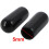 10Pcs 5mm Inner Dia PVC Flexible Vinyl End Cap Screw Thread Protector Cover Black 3