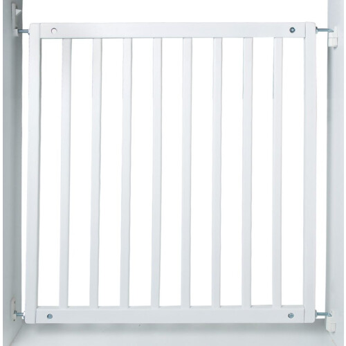 (White) Bettacare Simply Secure Wooden Dog Gate 2