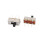 46 Pcs 2.54mm Pitch 3 Terminal SPDT Slide DIP Switch Straight Type 2