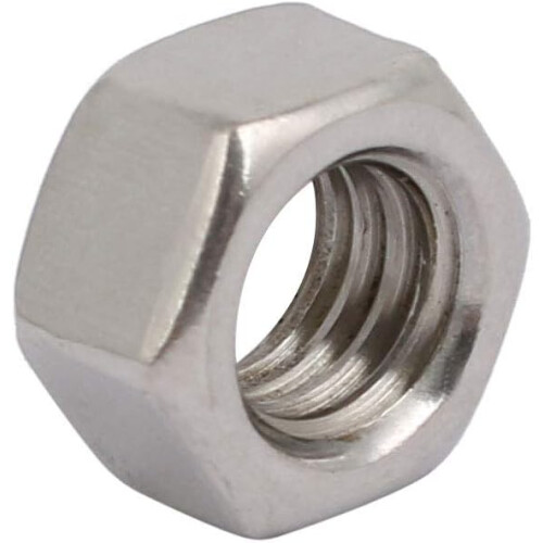 Hex Nuts, 3/8-16 UNC 304 Stainless Steel Thread Hexagon Nut 4pcs 1