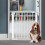 (Blanco, 96cm - 103cm) Bettacare Puerta para Perros SafeStep 2