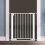 (Blanco, 96cm - 103cm) Bettacare Puerta para Perros SafeStep 7