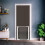 (Blanco, 96cm - 103cm) Bettacare Puerta para Perros SafeStep 9