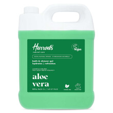 Pack de Recarga de Gel de Ducha Harrods Aloe Vera 5L | Jabón Líquido Hidratante | Gel de Ducha