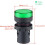 4Pcs Green Indicator Light AC 380V, 22mm Panel Mount, for Electrical Control Panel, HVAC, DIY Projects 2