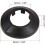 32mm Pipe Cover Decoration PP Plastic Water Pipe Escutcheon Black 4pcs 3
