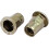 M8 Thread Dia Flat Head Half Hex Body Insert Blind Rivet Nut Fastener 20pcs 3