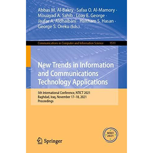 New Trends in Information and Communications Technology Applications 5