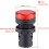 4Pcs Red Indicator Light AC/DC 24V, 22mm Panel Mount, for Electrical Control Panel, HVAC, DIY Projects 2