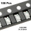 100 pcs 1206 Surface Mounted Devices Green LED Diode Lights Lighting Bulb Lamps Electronics Components Light Emitting Diodes 2