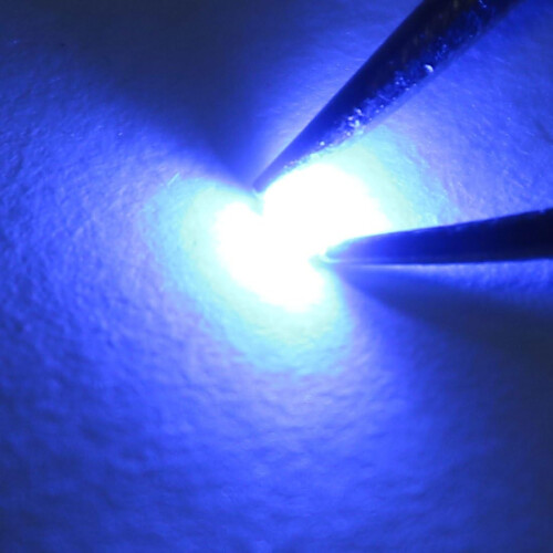 100 pcs 1206 Surface Mounted Devices Blue LED Diode Lights Lighting Bulb Lamps Electronics Components Light Emitting Diodes 2